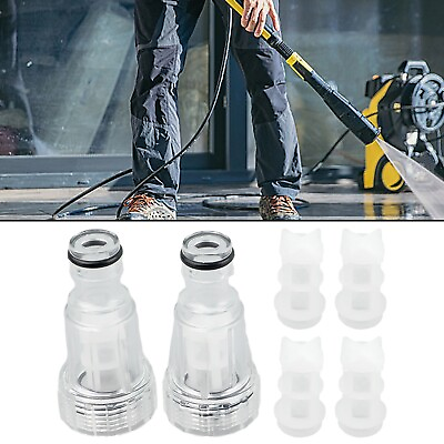 #ad Upgrade your Pressure Washer with High Pressure Filters 2pcs Filters 4pcs Nets $7.34