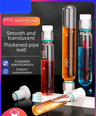 #ad Essential Chemistry Laboratory High Pressure Glass Bottles 5ml 150ml Capacity C $236.15
