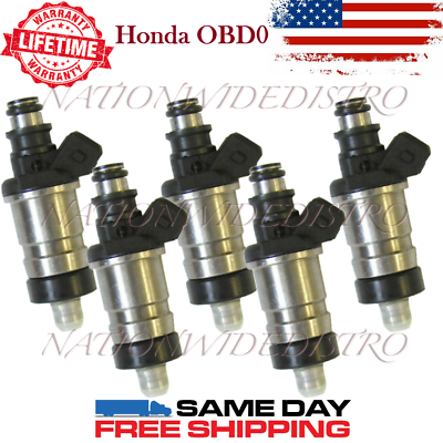 #ad #ad 5x NEW OEM Honda Fuel Injectors for 1992 1994 Acura Vigor 2.5L I5 HONDA OBD0 $261.99