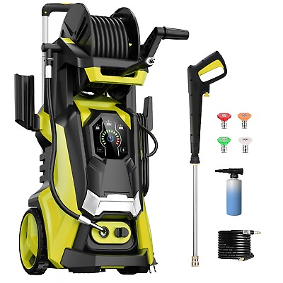 Electric Pressure Washer 4500 PSI 3.2 GPM Touch Screen Adjustable Pressure4 ... #ad $379.79