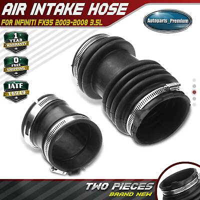 #ad Air Clean Intake Tube Hose w Clamps for Infiniti FX35 2003 2008 3.5L 16576CG000 $21.79