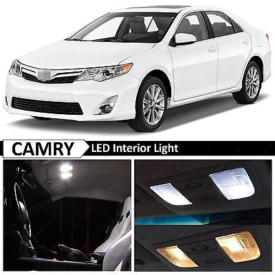 #ad White LED Lights Interior Package Kit for 2012 2015 Toyota Camry $13.89