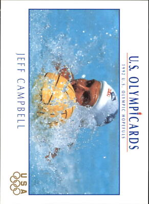 #ad #ad 1992 Impel U.S. Olympic Hopefuls Multi Sport Card #96 Jeff Campbell Water Polo $1.69