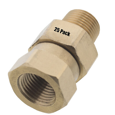 #ad 25 Erie Tools Pressure Washer 3 8quot; Male to Female NPT Brass Swivel Coupler $174.99