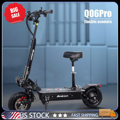 #ad Off Road Electric Scooter 5600W Motor 60V Battery 11Inch All Terrain Wheel Tires $1399.99