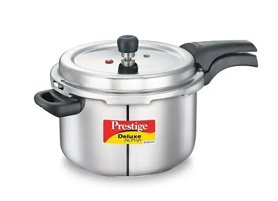 #ad Prestige Deluxe Alpha Svachh Stainless Steel Induction Pressure Cooker Free Ship $121.59