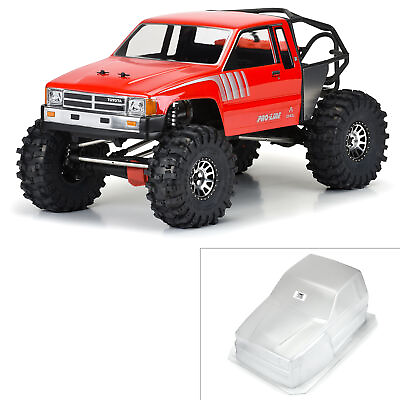 #ad Pro Line Racing 1985 Toyota Hilux SR5 Cab Only Clear Body for SCX6 PRO362200 $84.99