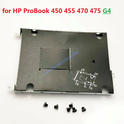 #ad HDD SSD Hard Drive Caddy Frame Bracket Tray for HP ProBook 450 455 470 475 G4 G5 $13.13