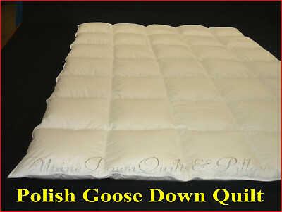 #ad 95% POLISH GOOSE DOWN QUILT DUVET KING SIZE WINTER ULTIMATE WARMTH AU $660.00