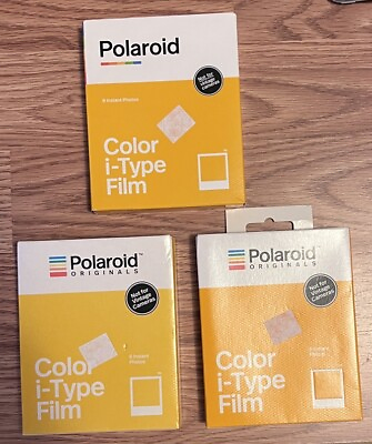 #ad Polaroid 6000 Color i Type Film Instant 24 Photos Sheets Produced 2019 2022 $31.99