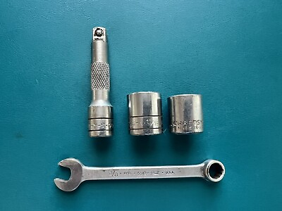#ad American Made Tool Lot Socket Wrench Extension SK Tools Craftsman Fleet USA VTG $9.99