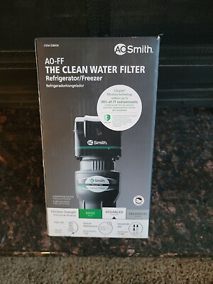 #ad #ad A.O. Smith Clean Water Single Stage Carbon Block Under Sink Water Filtration Sys $24.99