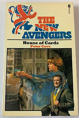 #ad #ad 1976 Futura paperback THE NEW AVENGERS #1 HOUSE OF CARDS $5.99