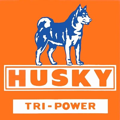 #ad Husky Gasoline Metal Advertisement Sign $59.95