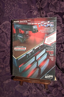 #ad #ad SEARS POWER AND HAND TOOLS CATALOG CRAFTSMAN 1986 1987 Color amp; B W $15.00