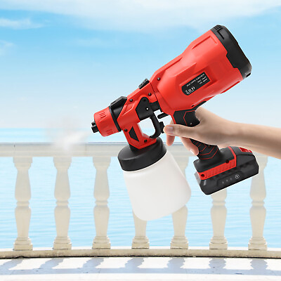 High Pressure Paint Sprayer Airless Electric Power Cordless Spray Gun Spray Tool $114.00