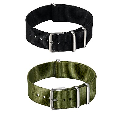 Replacement Nylon Wrist Watch Strap Band Width 20MM DIY Quick Release Adjustable #ad $7.99