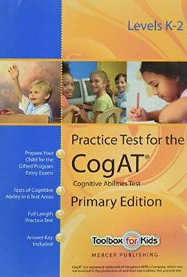 #ad Practice Test for the Cognitive Abilities Test CogAT Primary Edition L GOOD $6.19