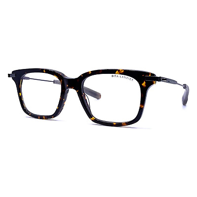 #ad NEW Dita DLX413 A 02 LANCIER LSA 413 Tortoise Black Gun Eyeglasses $276.48