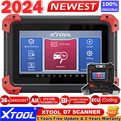 #ad XTOOL D7 Auto OBD2 Bidirectional Scanner Full System Diagnostic Key Programmer $299.00