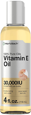#ad Vitamin E Oil For Skin 30000 IU 4 fl oz 100% Pure Oils Moisturizing Oil $11.01