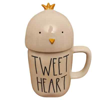 #ad NWOT Rae Dunn Chick Topper TWEET HEART Easter 20oz Large Coffee $34.25