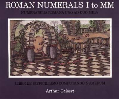 #ad Roman Numerals I to MM: Liber De Difficillimo Computando Numerum GOOD $3.73