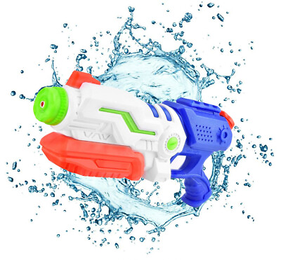 #ad 17quot; Large Capacity Summer Water Gun High Pressure Squirt Gun Children Toy Gift $28.49