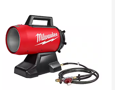 #ad Milwaukee 0801 20 M18 70000 BTU Forced Air Propane Heater $306.00