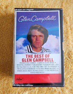 #ad #ad Best of Glen Campbell 1985 Glen Campbell Cassette Vintage $6.99