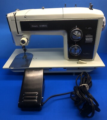 #ad Sears Kenmore Sewing Machine 158.18130 Rare Vintage Collectible NON WORKING $550.00