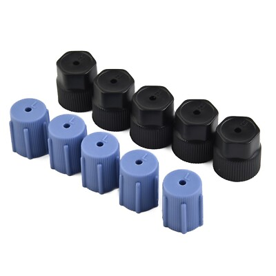 #ad #ad For Car Air Conditioning Connection Cap Set BlackBlue Pressure Resistant C $8.06