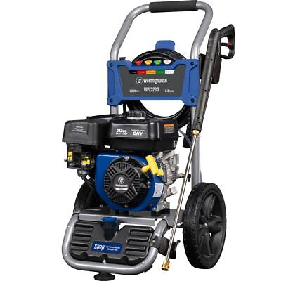 #ad #ad Westinghouse Cold Water Pressure Washer 3200 PSI Gas Powered Pump W Soap Tank $375.52