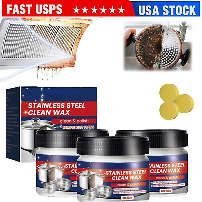 #ad #ad Magical Nano Technology Stainless Steel Cleaning PasteStainless Steel Clean Wax $11.86