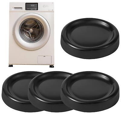 #ad 4pcs Washing Machine Foot Pads Anti Vibration Anti Walk Washer Dryer Accessory $9.73