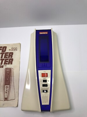#ad #ad Vintage 1979 Bambino UFO Master Blaster Station Electronic Handheld Rare. $25.99