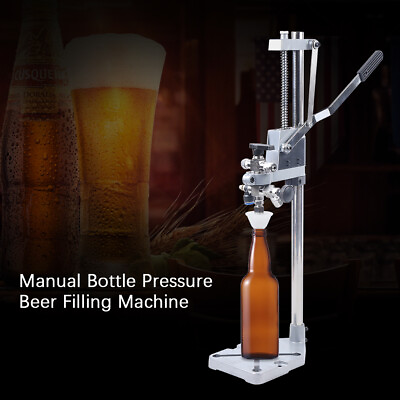 #ad Manual Beer Filling Machine Counter Pressure Bottle Filler Manual Beer Filler US $72.00