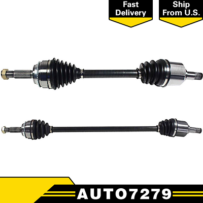 #ad PAIR FRONT LEFT amp; RIGHT CV DRIVE AXLE SHAFT ASSEMBLY For MITSUBISHI LANCER $137.80