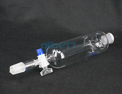 #ad 25 50 100 250ml Boro Glass Pressure Equalizing Addition Funnel amp; Glass Stopcock $19.50