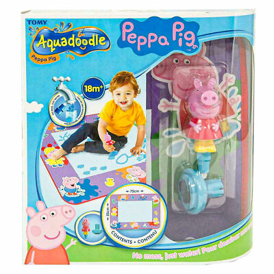 #ad Aquadoodle Peppa Pig Mat: Allows no mess drawing by using water to create fun $56.56