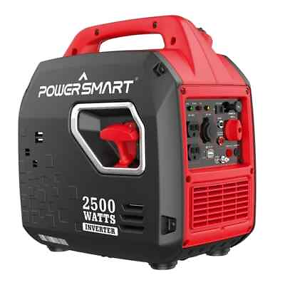 #ad PowerSmart 2500W Portable Inverter Gas Generator Super Quiet Multi Purpose Duty $427.95