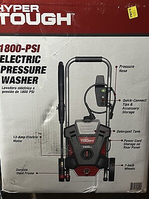 #ad Hyper tough 1800 psi pressure washer $150.00