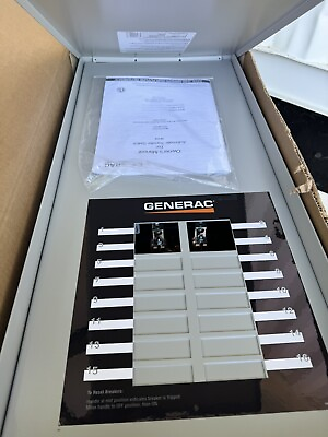 #ad Generac RXG16EZA3 100 Amp Automatic Transfer Switch Nema 3R With 16 Circuit NEW $500.00