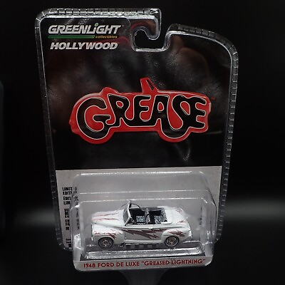 #ad 2023 GREENLIGHT 1948 FORD DE LUXE GREASED LIGHTNING GREASE HOLLYWOOD SERIES 40 $9.99