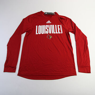 #ad #ad Louisville Cardinals adidas Creator Long Sleeve Shirt Men#x27;s Red New $24.99