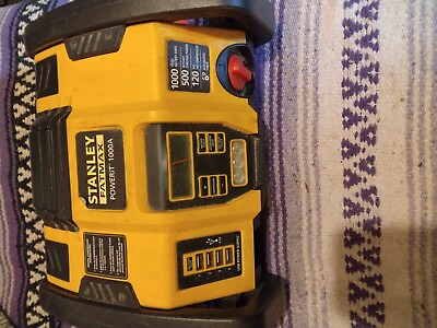 #ad Stanley Fatmax Powerit 1000A Display Compressor Don#x27;t Come On Still Jumps Car $39.99