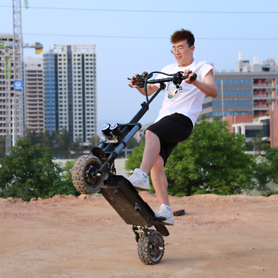 #ad S5 ELECTRIC SCOOTER FOLDABLE POWERFUL 6000W DUAL MOTOR 60V 35AH 11 INCH OFF ROAD $1385.00