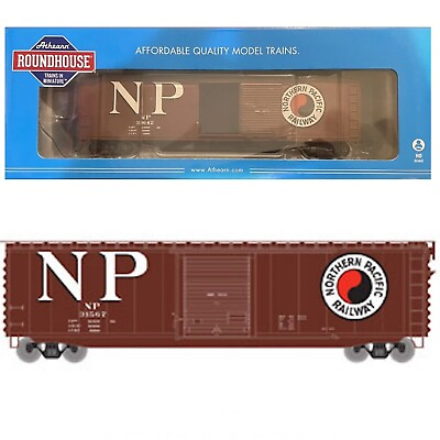 #ad Athearn Roundhouse 14946 HO 50#x27; PS 1 Single Door Box Car Northern Pacific 31642 $31.99