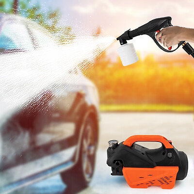 #ad Electric Car Washer High Pressure Wash Pump Cleaner 8L min 1.3kw Portable Tool $73.16