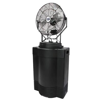 #ad Maxx Air Misting Fan 18quot; w Tank Mid Pressure 3 Speed Setting Plastic Black 120V $769.82